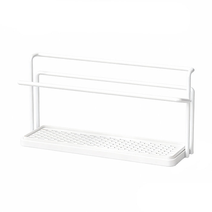 2 Tier Cup Drying Rack with Tray Slim 15.74in Base