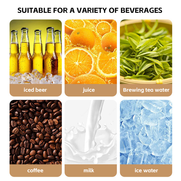 50PCS Disposable Coffee Cups 300ml Food-Grade for Takeaway Hot & Cold Drinks