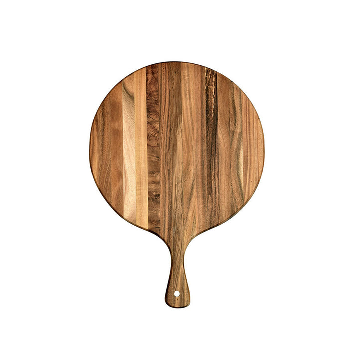 Solid Wood Cutting Board Non Slip Round Or Long 1.5cm