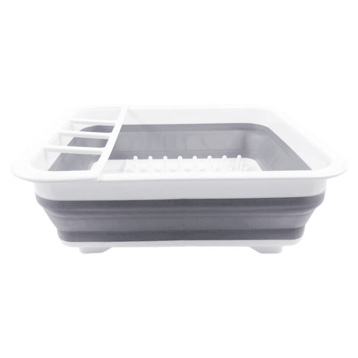 Home Master Collapsible Dish Drainer 10L with Cutlery Holder