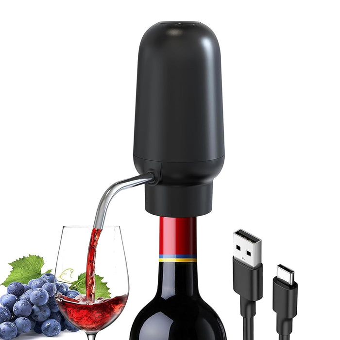 1 Air Pressure Wine Dispenser Automatic Pourer USB Charged