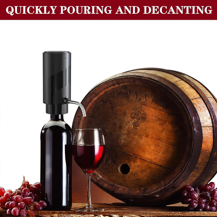 1 Air Pressure Wine Dispenser Automatic Pourer USB Charged