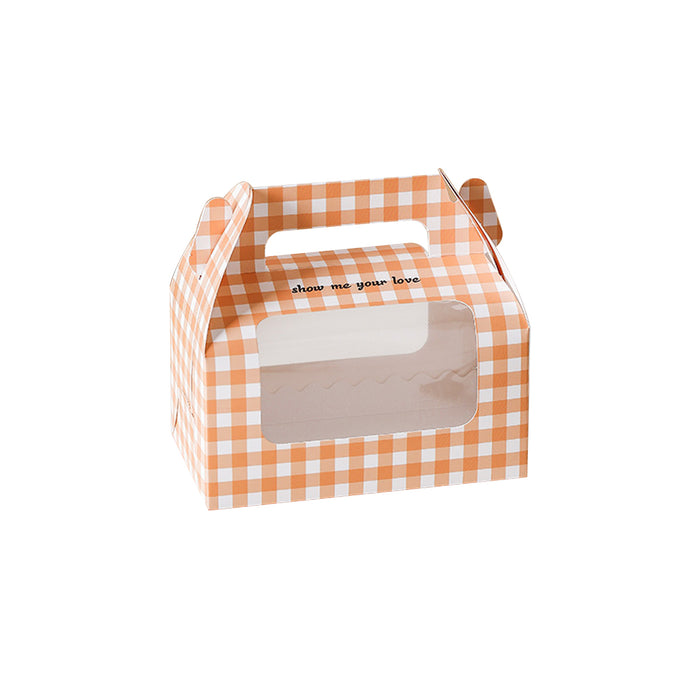 Orange Swiss Roll Box, 160x90x147mm, 20 pack
