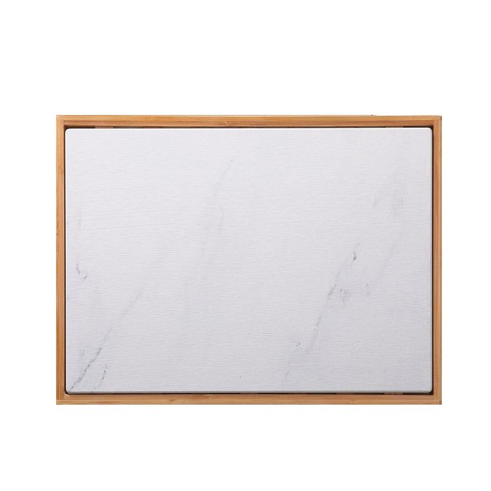 Diatomite Instant Absorbent Drying Mat with Bamboo Frame 40 x 30 cm
