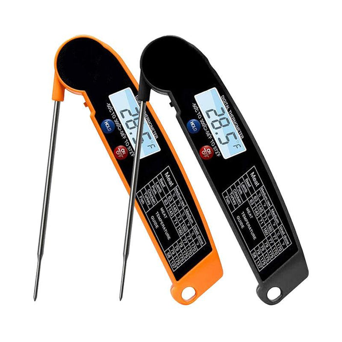 Foldable Digital Food Thermometer Fast Read BBQ Cooking Meat Probe