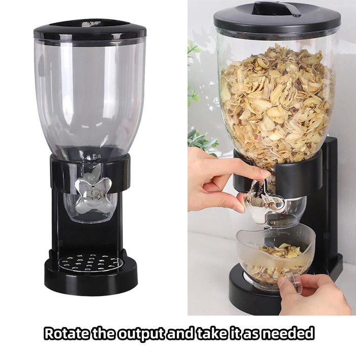 Grain Storage Distributor with Rotating Dispenser 2L 4L