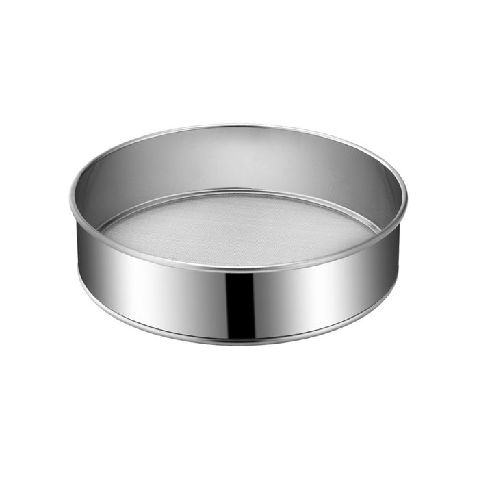304 Stainless Steel Flour Sieve 15cm Fine 60-Mesh for Baking and Straining