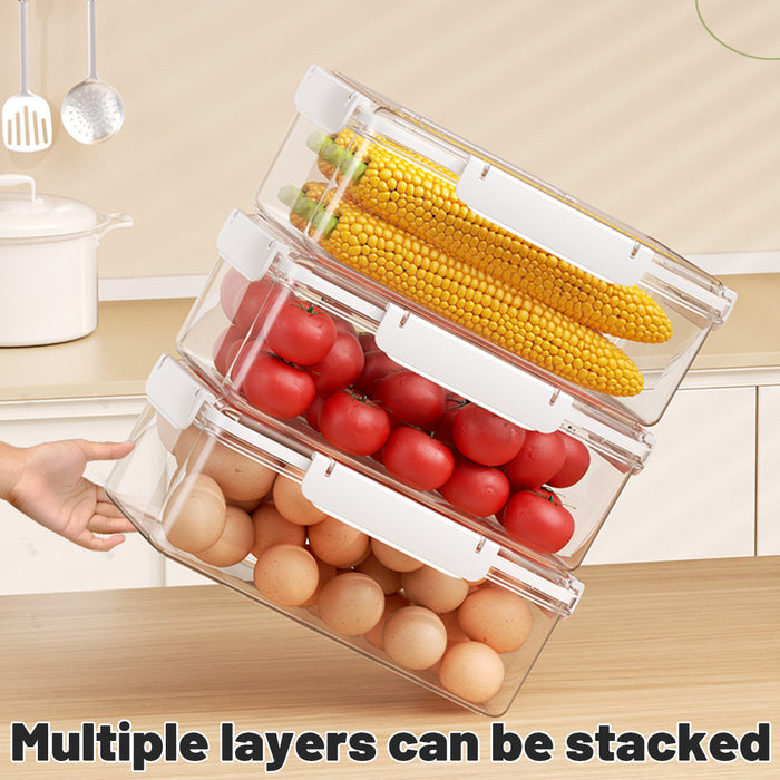 12 Pcs Airtight Food Storage Containers with Snap Lock Lids in 4 Sizes