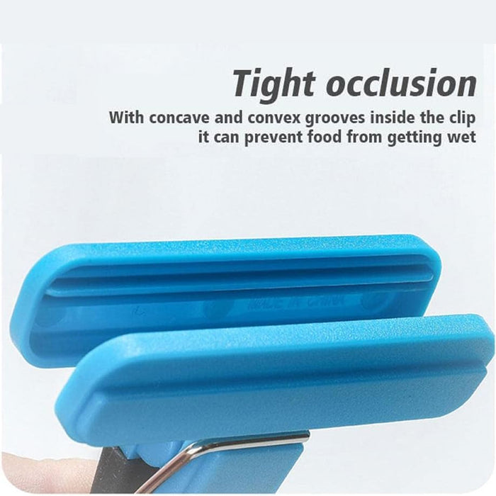 12 Pcs Plastic Bag Clips ABS with Metal Springs 2 Sizes