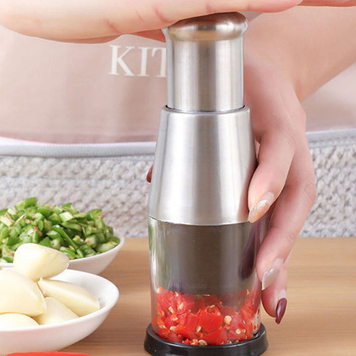 Manual Garlic Press Crusher 304 Stainless Steel BPA-Free 16 x 6 cm