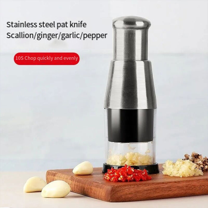 Manual Garlic Press Crusher 304 Stainless Steel BPA-Free 16 x 6 cm