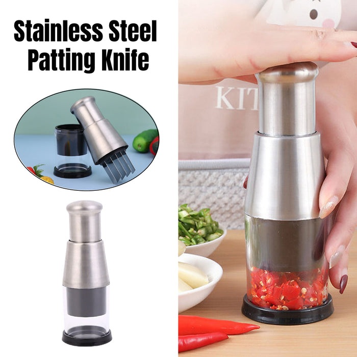 Manual Garlic Press Crusher 304 Stainless Steel BPA-Free 16 x 6 cm