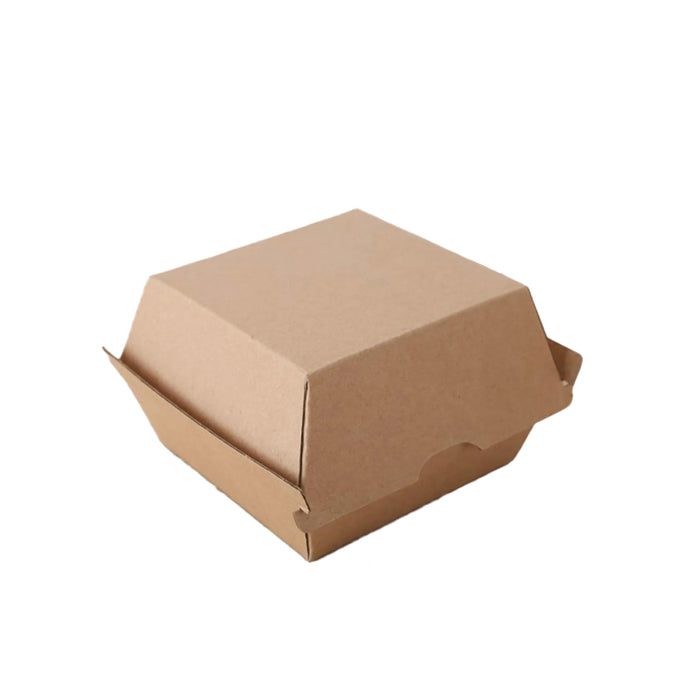 Kraft Paper Hot Dog Boxes - Corrugated Brown Takeaway Food Packaging