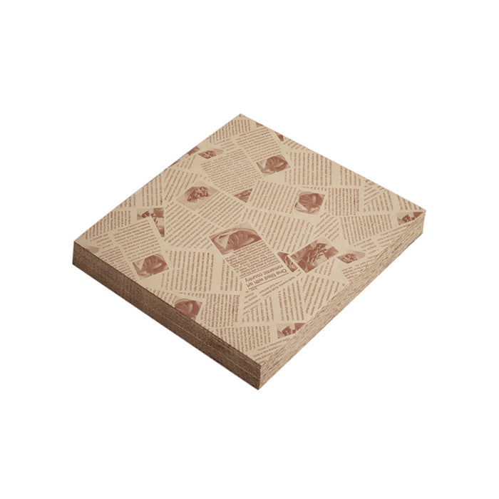 500 PCS Food Wrapping Paper Oilproof Greaseproof Baking Sandwich Packing Papers