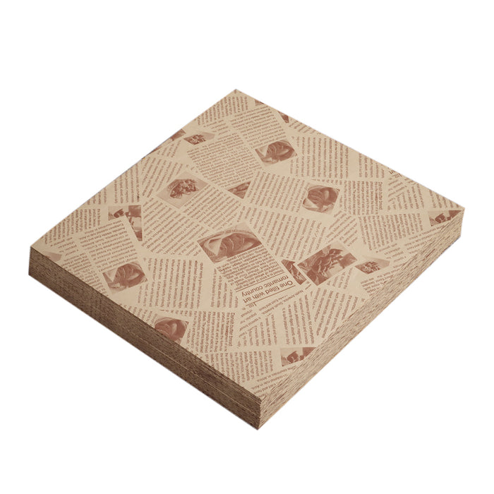 500 PCS Food Wrapping Paper Oilproof Greaseproof Baking Sandwich Packing Papers