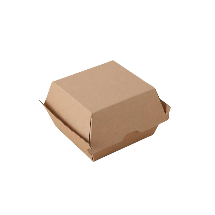 Kraft Paper Hot Dog Boxes - Corrugated Brown Takeaway Food Packaging