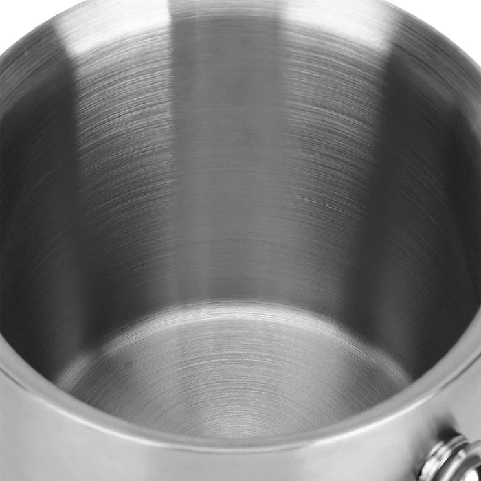 1.6L 3L Stainless Steel Ice Bucket with Handle and Lid