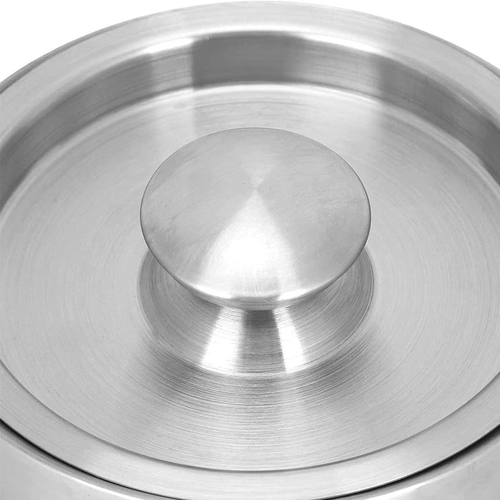 1.6L 3L Stainless Steel Ice Bucket with Handle and Lid