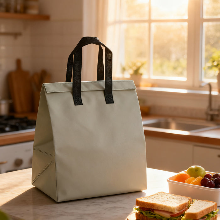 Takeaway bag, aluminum foil liner, Large