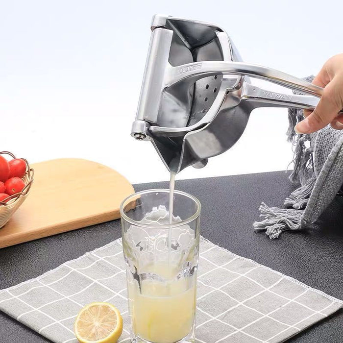 Manual Lemon Orange Juicer Aluminium Alloy with Removable Liner