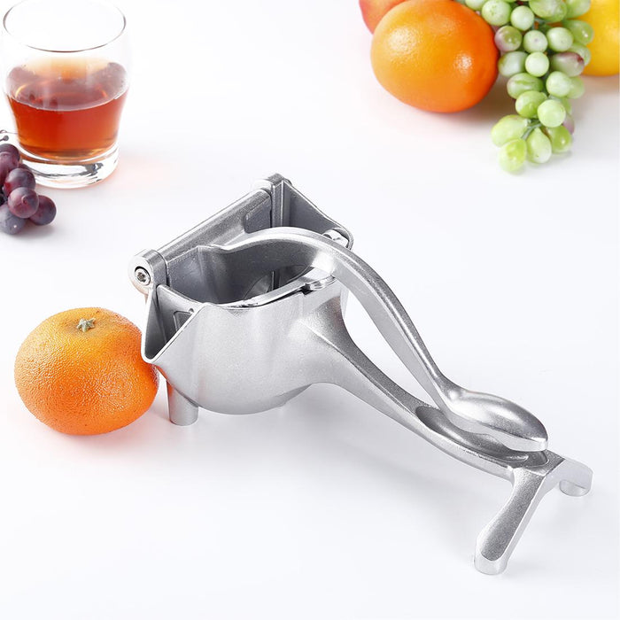 Manual Lemon Orange Juicer Aluminium Alloy with Removable Liner