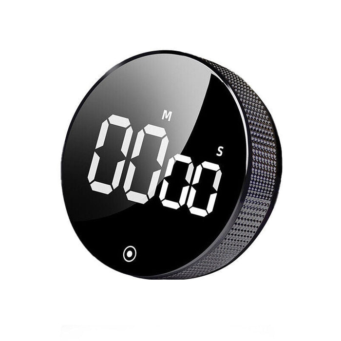 LED Rotary Digital Timer with Large Screen Display, Magnetic Timer