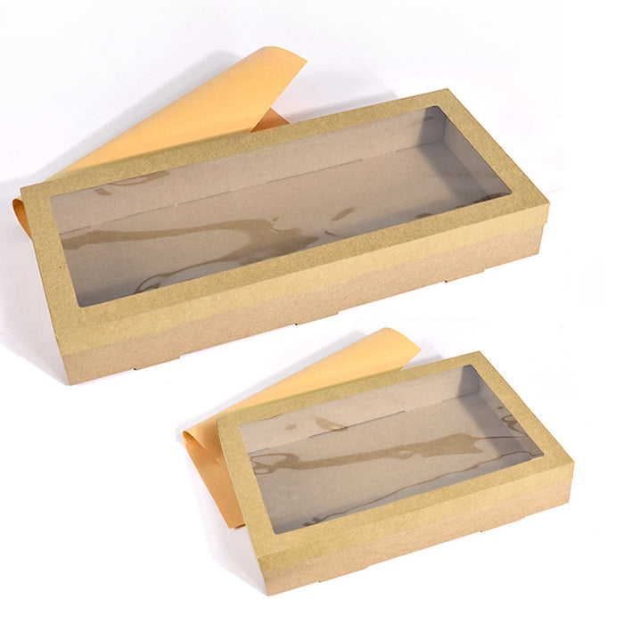 20 Pcs Kraft Bakery Boxes for Cookies Cakes and Pies