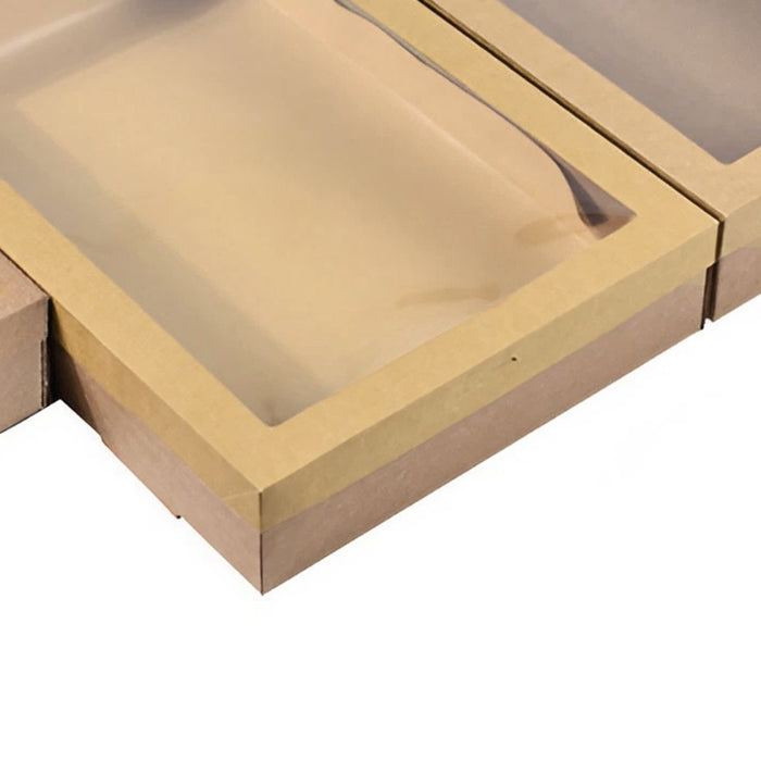 20 Pcs Kraft Bakery Boxes for Cookies Cakes and Pies