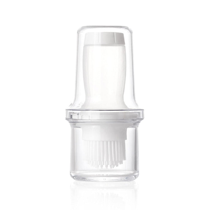 Press Type Silicone Oil Brush with Storage Bottle for Cooking