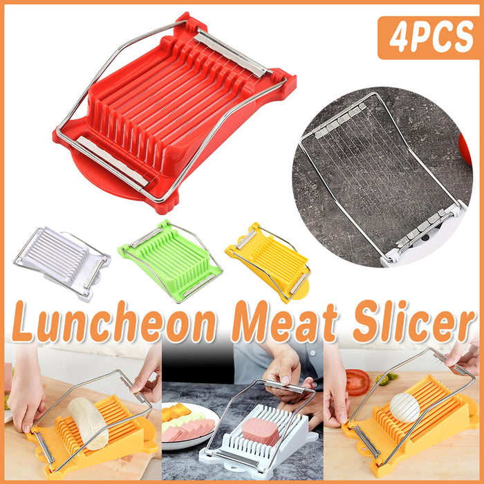 4PCS Kitchen Meat Slicer Set For Ham And Lunch Meat
