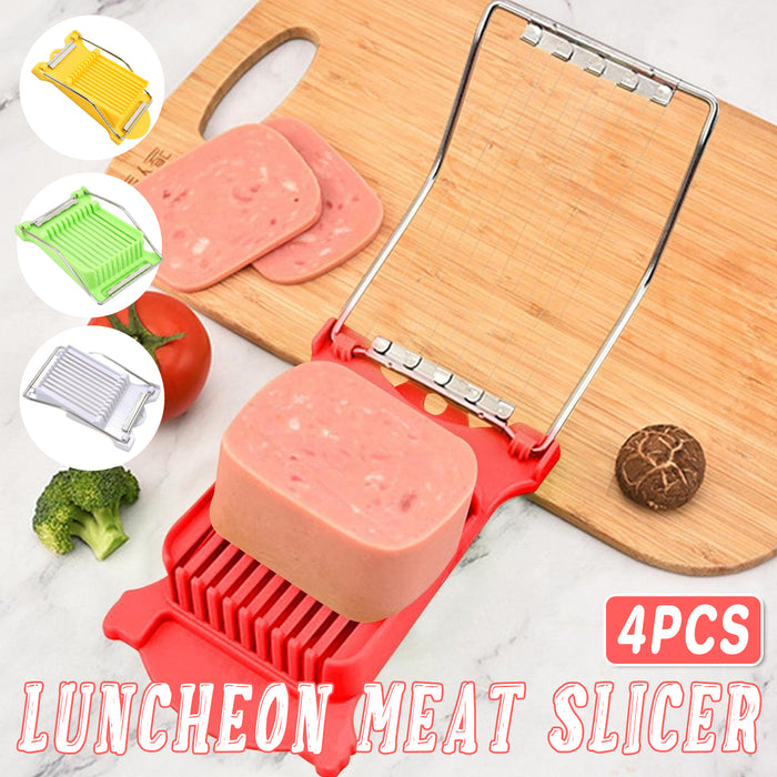 4PCS Kitchen Meat Slicer Set For Ham And Lunch Meat