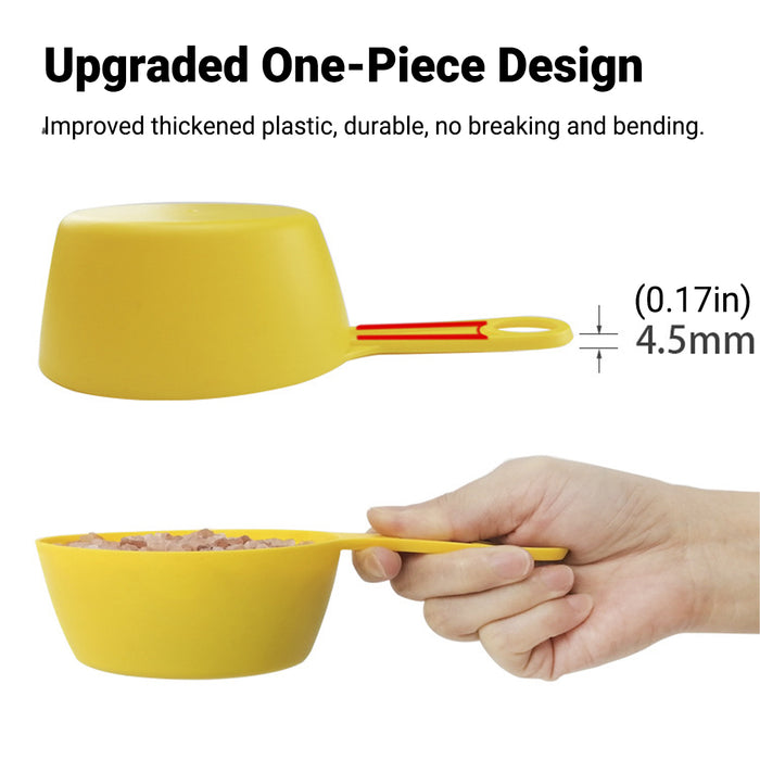 12 Piece Measuring Cups And Spoons Set BPA Free Plastic