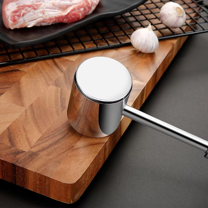 304 Stainless Steel Meat Hammer Tenderizer with 24 Nails