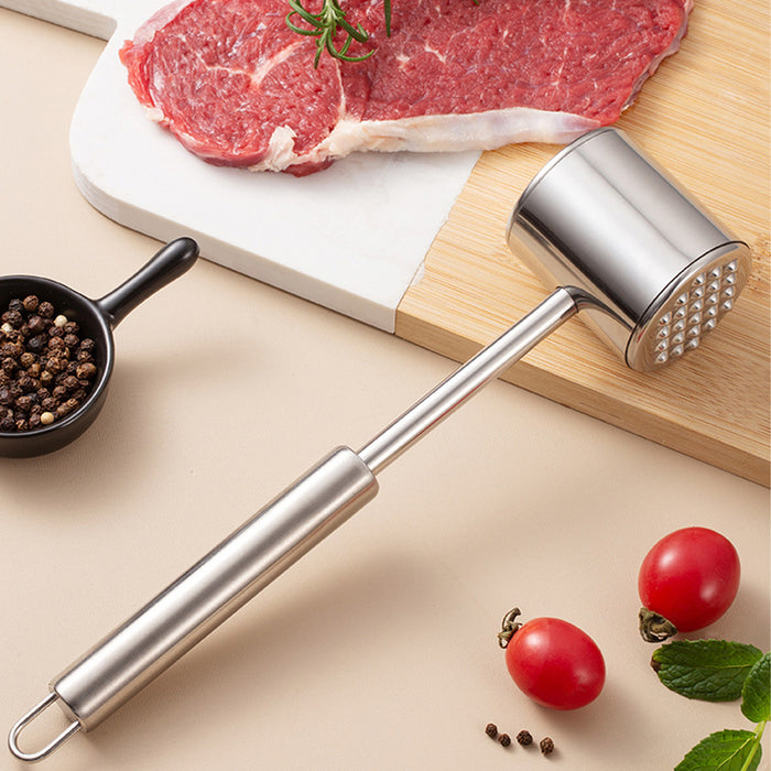 304 Stainless Steel Meat Hammer Tenderizer with 24 Nails