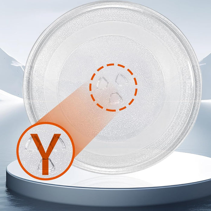 Microwave Glass Turntabl, 245mm