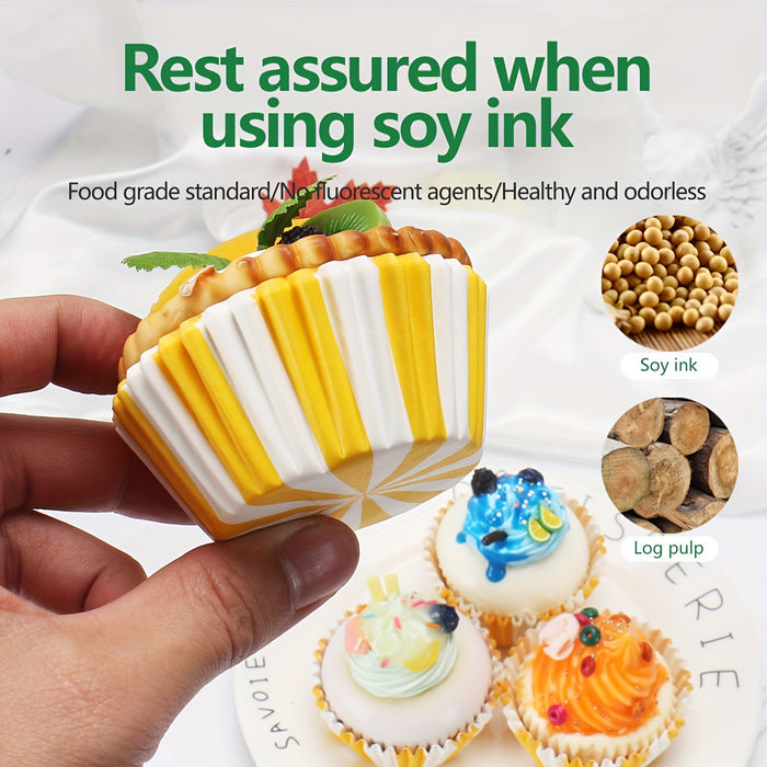 1000 PCS Food-Grade Cupcake Liners Heat-Resistant for Baking Muffin Cake Cups