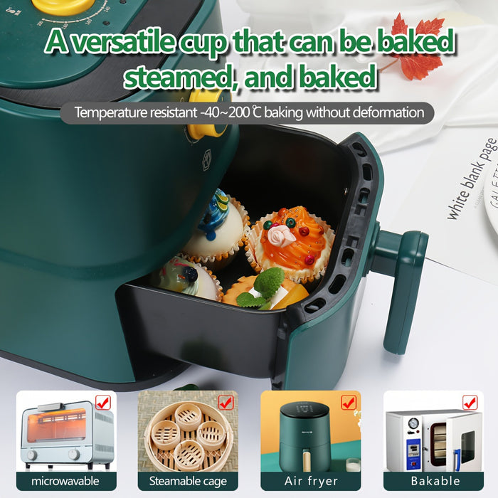 1000 PCS Food-Grade Cupcake Liners Heat-Resistant for Baking Muffin Cake Cups