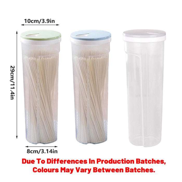 18 Pcs Pasta Storage Containers with Airtight Dispensing Lids
