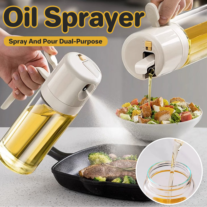 550ml Oil Spray Can Dual-Purpose Spray and Pour Leakproof