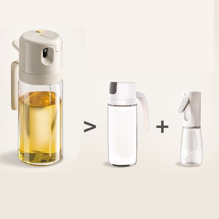 550ml Oil Spray Can Dual-Purpose Spray and Pour Leakproof