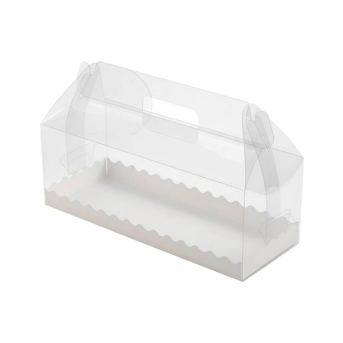 Swiss Roll Packing Box for Cake Roll and Mousse Desserts in 3 Sizes