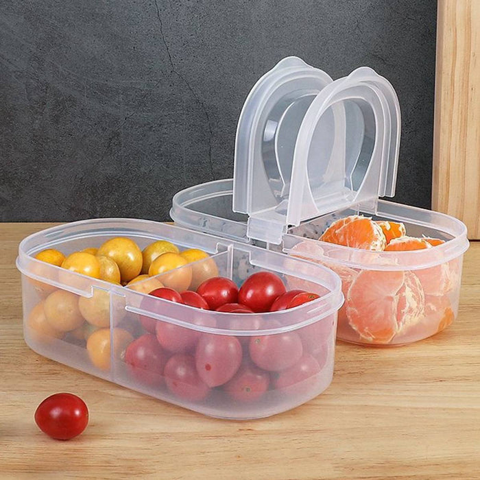 10 Pcs Food-Grade Rectangular Airtight Containers for Fridge and Freezer