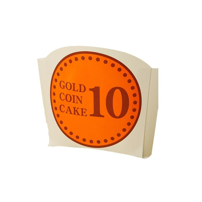 100Pcs Paper Fries Boxes, Food-Grade White Cardboard Packaging