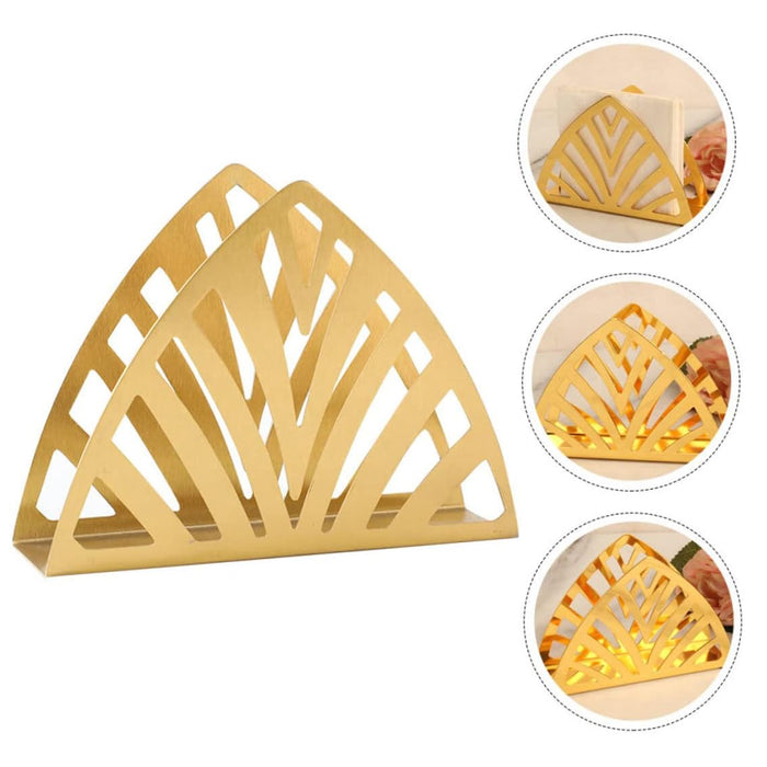 2pcs Nordic Hollow Napkin Holder