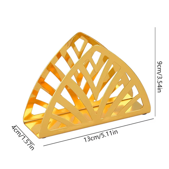 2pcs Nordic Hollow Napkin Holder