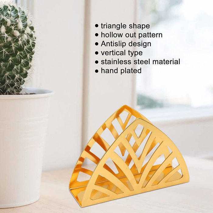 2pcs Nordic Hollow Napkin Holder