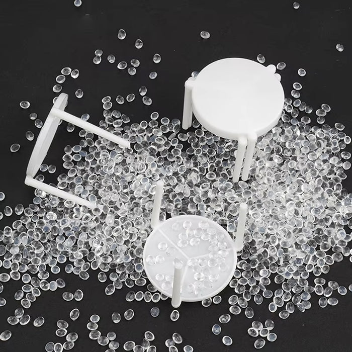 500 Pcs White Pizza Saver Tripod Stand Food-Grade Plastic 3.8 cm