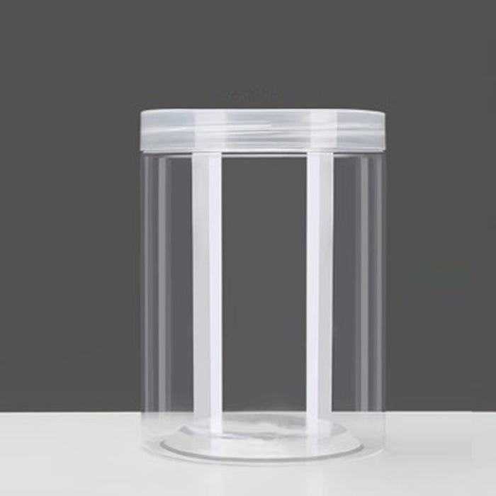 150 Pcs Clear PET Airtight Containers with Screw Lids