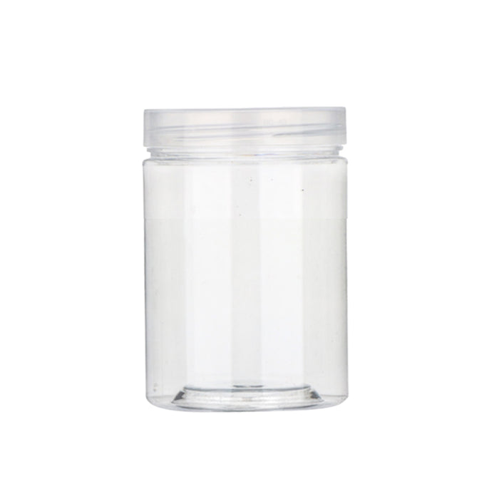 150 Pcs Clear PET Airtight Containers with Screw Lids