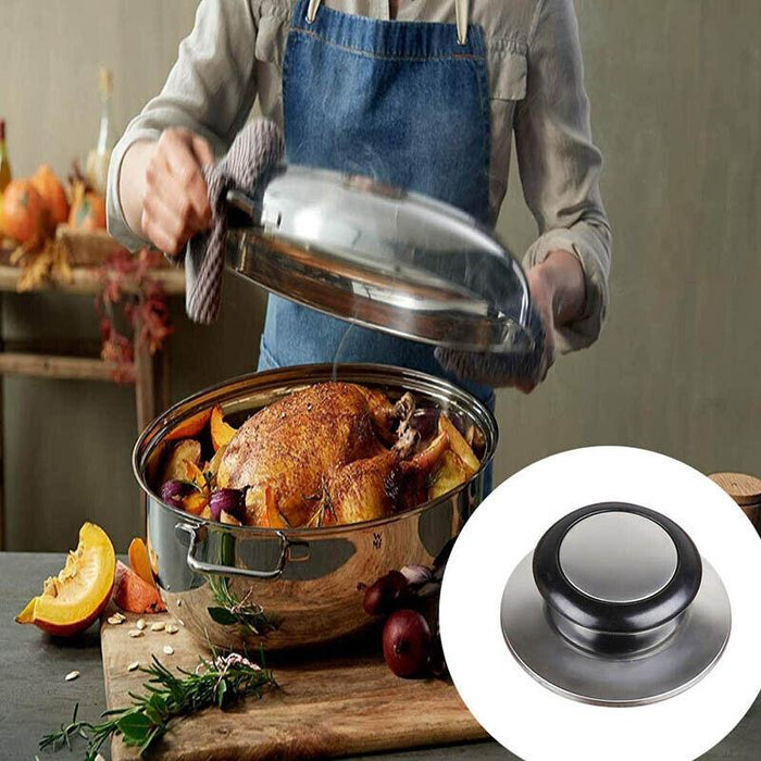 Glass Lid Knob Replacement for Saucepan Glass Lids, 2pcs
